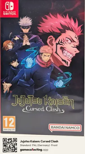 Jujutsu Kaisen: Cursed Clash Nintendo Switch, Germany box front