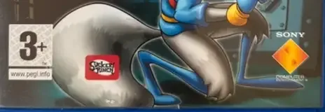 Sly Cooper and the Thievius Raccoonus, the PEGI square on its front
