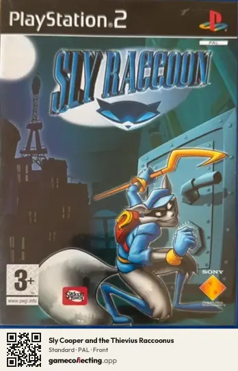 Sly Cooper and the Thievius Raccoonus PlayStation 2, PAL box front