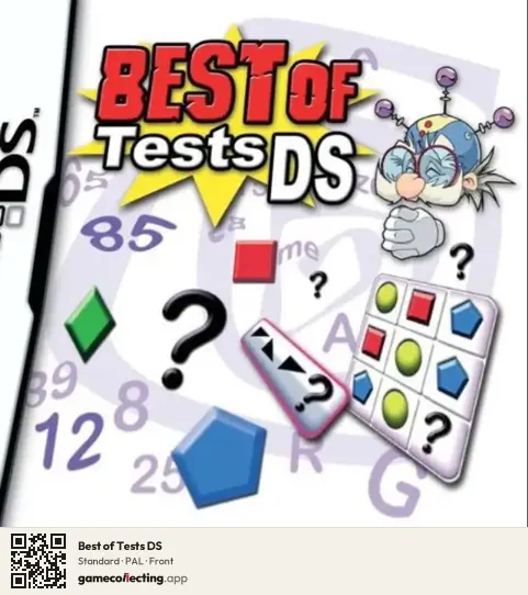 Best of Tests DS Nintendo DS, PAL box front