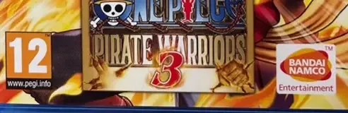 One Piece: Pirate Warriors 3, the PEGI square on its front