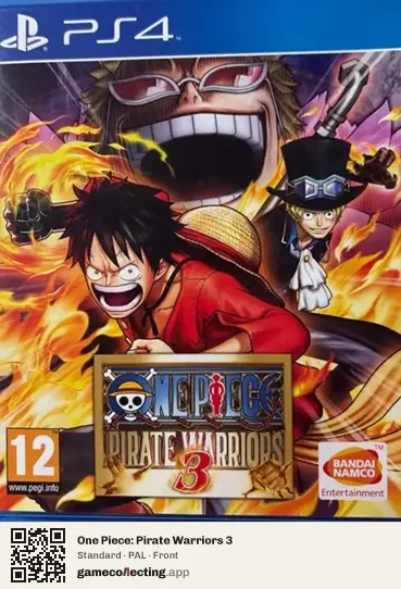 One Piece: Pirate Warriors 3 PlayStation 4, PAL box front
