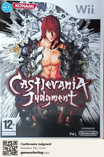 Castlevania Judgment Nintendo Wii, PAL box front