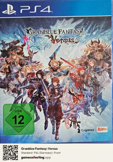 Granblue Fantasy: Versus PlayStation 4, Germany box front