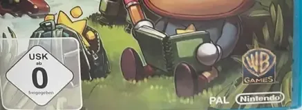 Scribblenauts Unlimited, the USK square on its front
