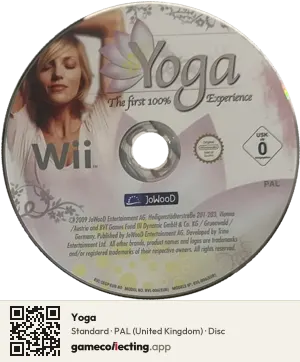 Yoga Nintendo Wii, PAL disc