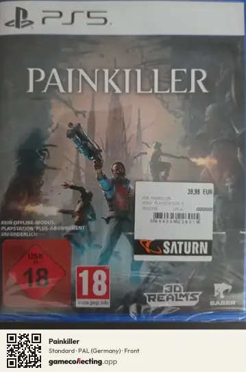 Painkiller PlayStation 5, Germany box front