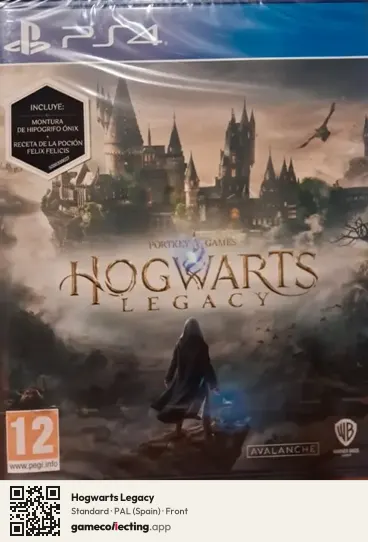 Hogwarts Legacy PlayStation 4, Spain box front
