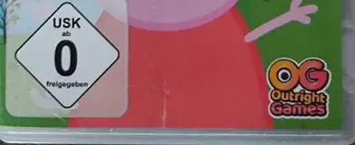 My Friend Peppa Pig, the USK square on its front