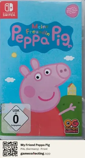 My Friend Peppa Pig Nintendo Switch, Germany box front