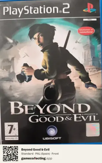 Beyond Good & Evil PlayStation 2, Spain box front