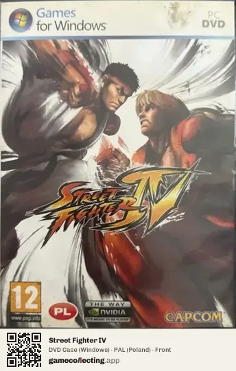Street Fighter IV Computer, Poland box front