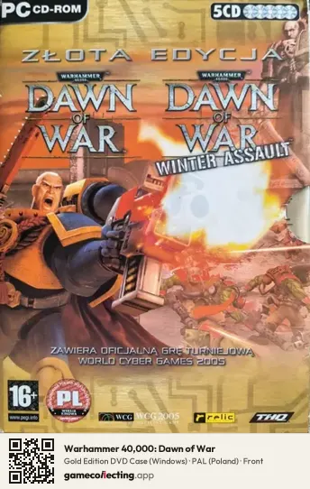 Warhammer 40,000: Dawn of War Computer, Poland box front