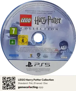 LEGO Harry Potter Collection PlayStation 5, PAL disc