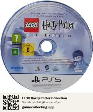 LEGO Harry Potter Collection PlayStation 5, PAL disc