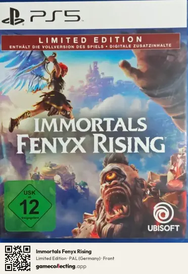 Immortals Fenyx Rising PlayStation 5, Germany box front