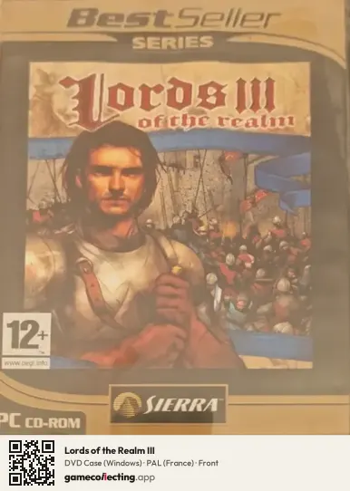 Lords of the Realm III Computer, France box front
