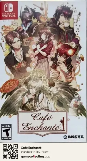 Café Enchanté Nintendo Switch, NTSC box front