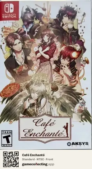 Café Enchanté Nintendo Switch, NTSC box front