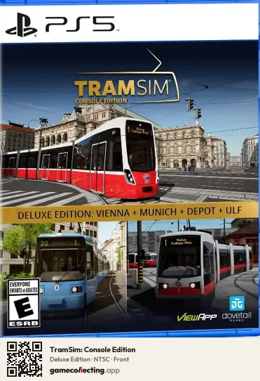 TramSim: Console Edition PlayStation 5, NTSC box front