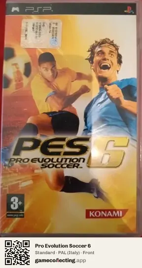 Pro Evolution Soccer 6 PlayStation Portable, Italy box front