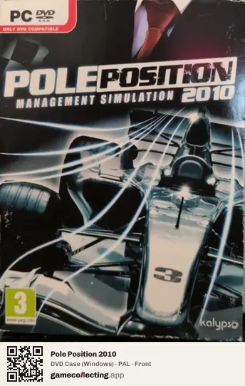 Pole Position 2010 Computer, PAL box front