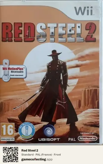 Red Steel 2 Nintendo Wii, France box front