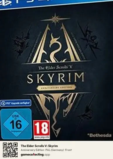 The Elder Scrolls V: Skyrim PlayStation 4, Germany box front