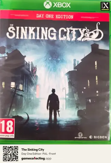 The Sinking City Xbox One, PAL box front