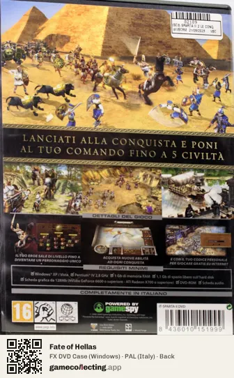 Fate of Hellas Computer, Italy box back