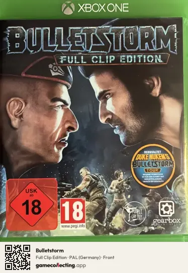 Bulletstorm Xbox One, Germany box front