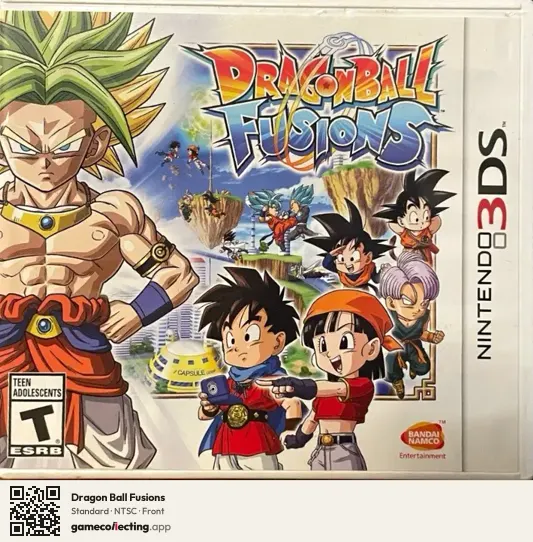 Dragon Ball Fusions Nintendo 3DS, NTSC box front