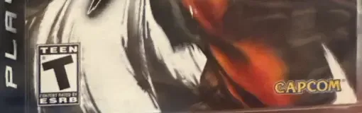 Street Fighter IV, the ESRB box on its front