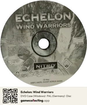 Echelon: Wind Warriors Computer, PAL disc