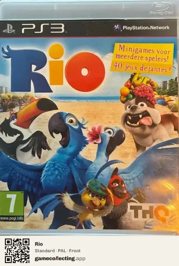Rio PlayStation 3, PAL box front