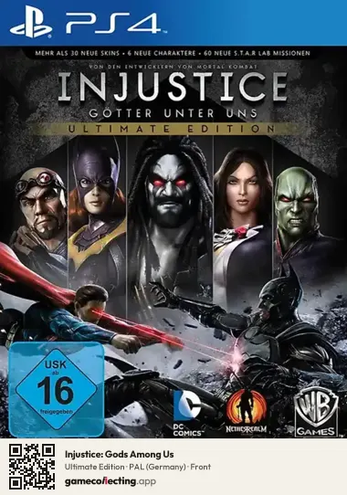 Injustice: Gods Among Us PlayStation 4, Germany box front