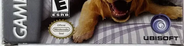 Dogz, the ESRB box on its front