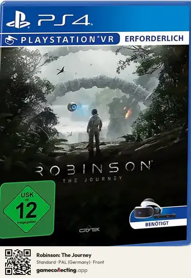Robinson: The Journey PlayStation 4, Germany box front
