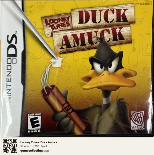 Looney Tunes: Duck Amuck Nintendo DS, NTSC box front