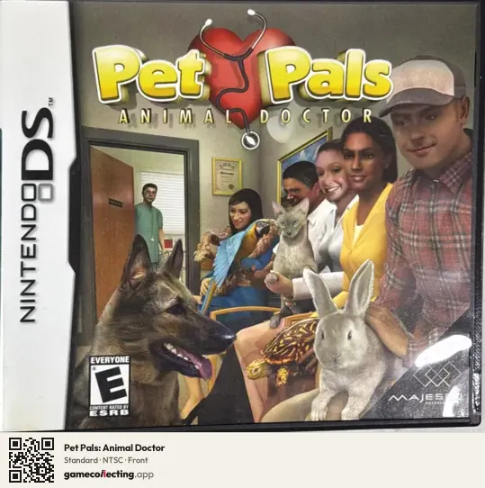 Pet Pals: Animal Doctor Nintendo DS, NTSC box front