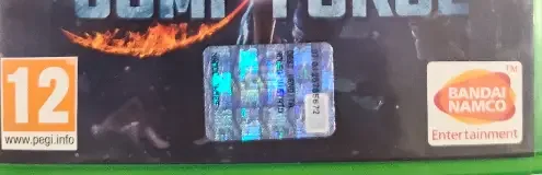 Jump Force, the USK square on its front
