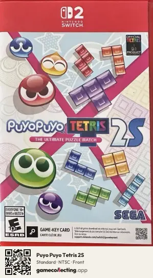 Puyo Puyo Tetris 2S Nintendo Switch 2, NTSC box front