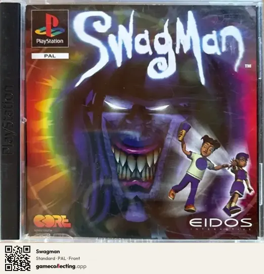 Swagman PlayStation, PAL box front