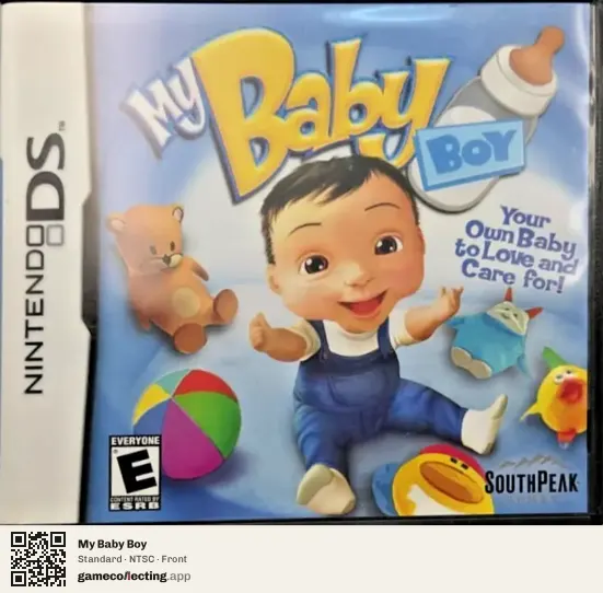 My Baby Boy Nintendo DS, NTSC box front