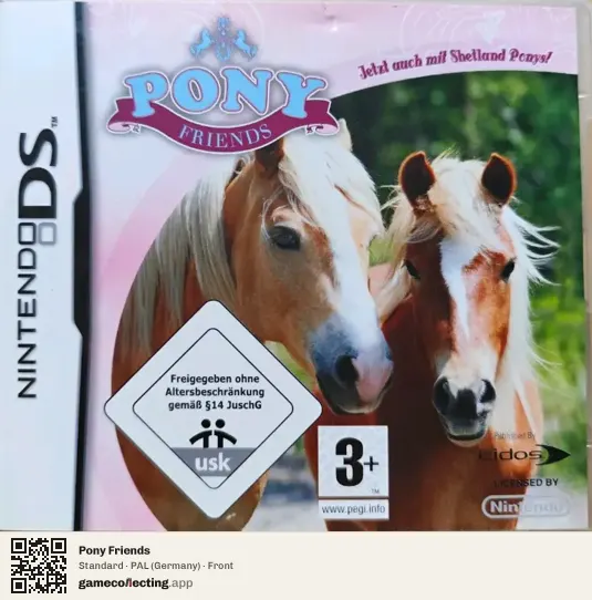 Pony Friends Nintendo DS, Germany box front