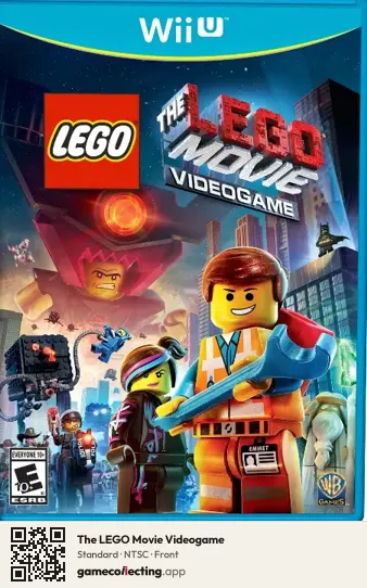 The LEGO Movie Videogame Nintendo Wii U, NTSC box front