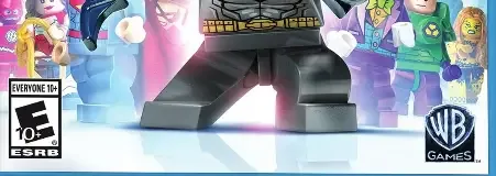 LEGO Batman 3: Beyond Gotham, the ESRB box on its front