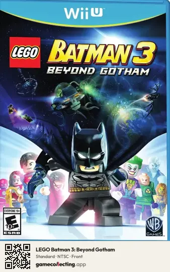 LEGO Batman 3: Beyond Gotham Nintendo Wii U, NTSC box front