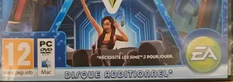 The Sims 3: Showtime, the PEGI square on its front