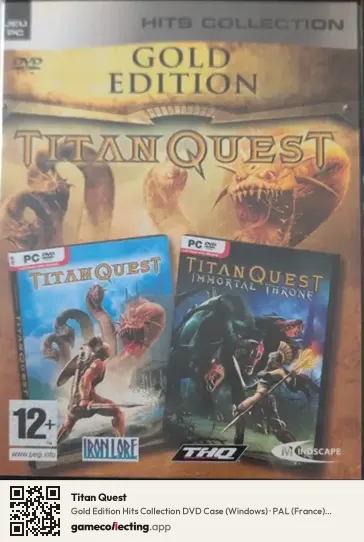 Titan Quest Computer, France box front